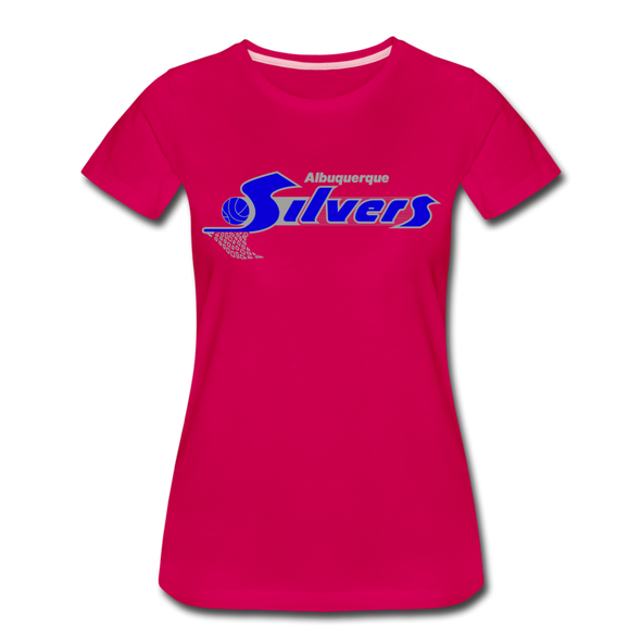 Albuquerque Silvers Women’s T-Shirt - dark pink