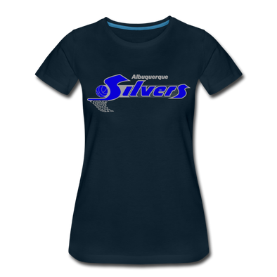 Albuquerque Silvers Women’s T-Shirt - deep navy