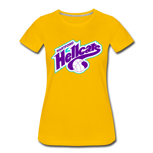 Hartford Hellcats Women’s T-Shirt - sun yellow