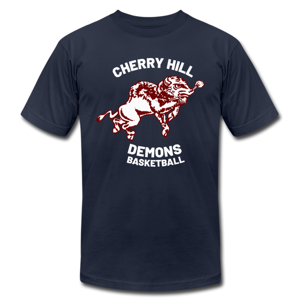 Cherry Hill Demons T-Shirt (Premium Lightweight) - navy