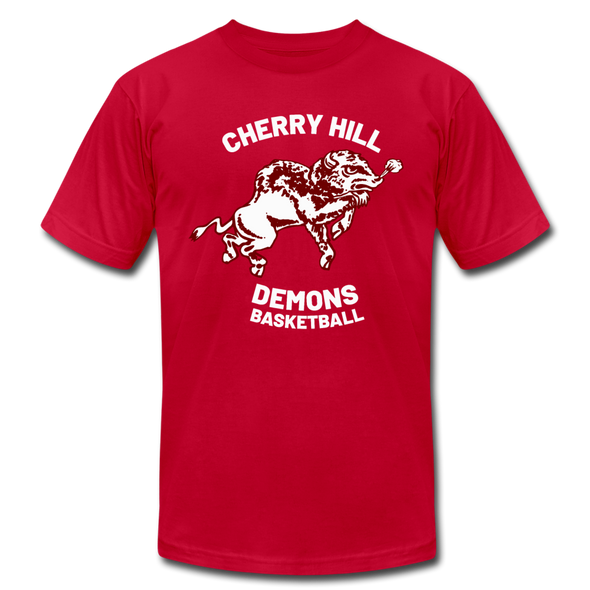 Cherry Hill Demons T-Shirt (Premium Lightweight) - red