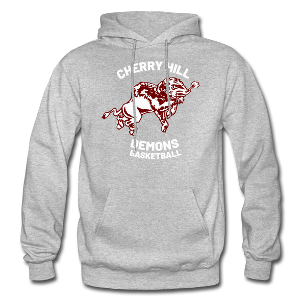 Cherry Hill Demons Hoodie - heather gray