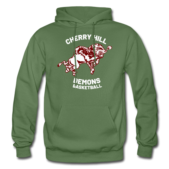 Cherry Hill Demons Hoodie - military green