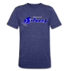 Albuquerque Silvers T-Shirt (Tri-Blend Super Light) - heather indigo