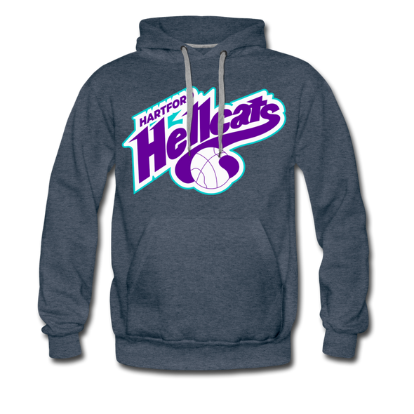 Hartford Hellcats Hoodie (Premium) - heather denim