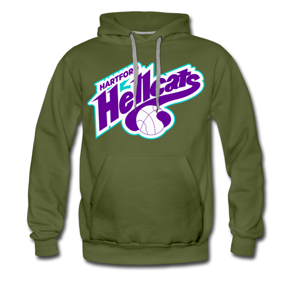 Hartford Hellcats Hoodie (Premium) - olive green