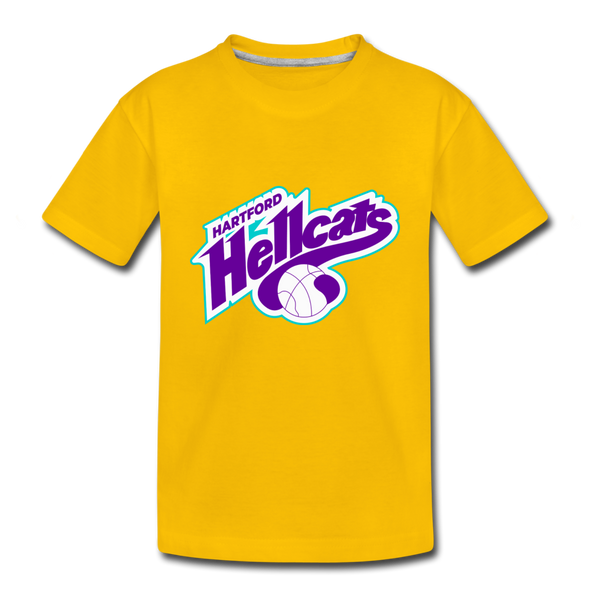 Hartford Hellcats T-Shirt (Youth) - sun yellow