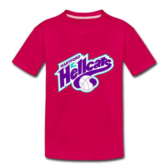 Hartford Hellcats T-Shirt (Youth) - dark pink