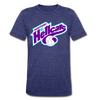 Hartford Hellcats T-Shirt (Tri-Blend Super Light) - heather indigo