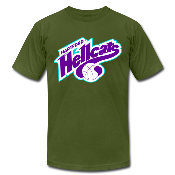 Hartford Hellcats T-Shirt (Premium Lightweight) - olive