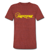 Lancaster Lightning T-Shirt (Tri-Blend Super Light) - heather cranberry