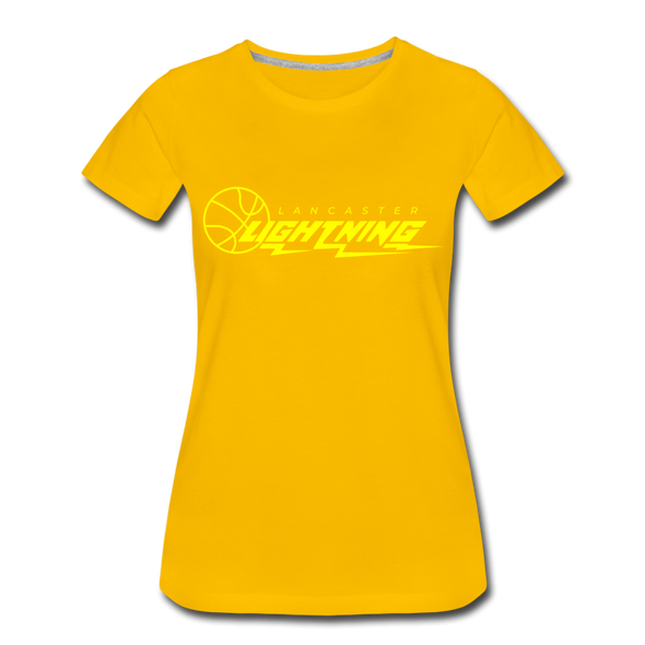 Lancaster Lightning Women’s T-Shirt - sun yellow