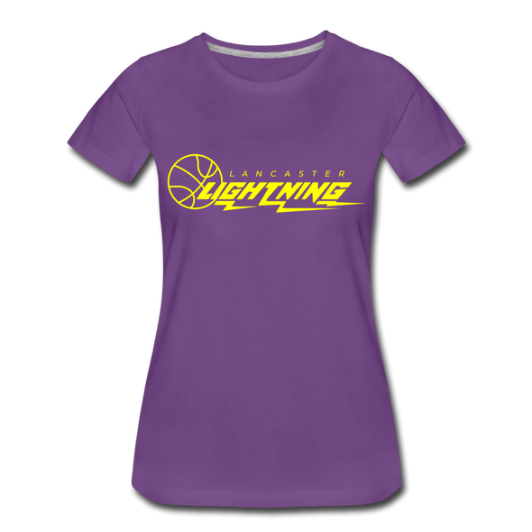 Lancaster Lightning Women’s T-Shirt - purple