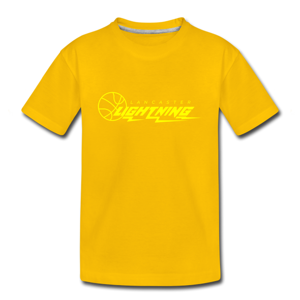 Lancaster Lightning T-Shirt (Youth) - sun yellow