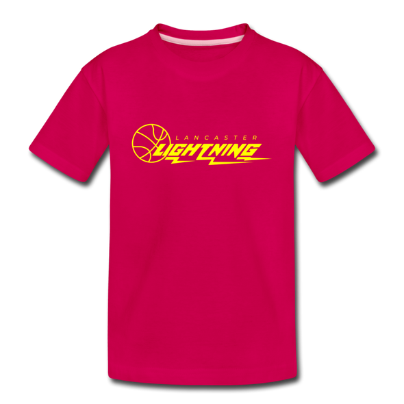 Lancaster Lightning T-Shirt (Youth) - dark pink