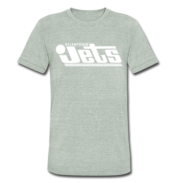 Allentown Jets T-Shirt (Tri-Blend Super Light) - heather gray