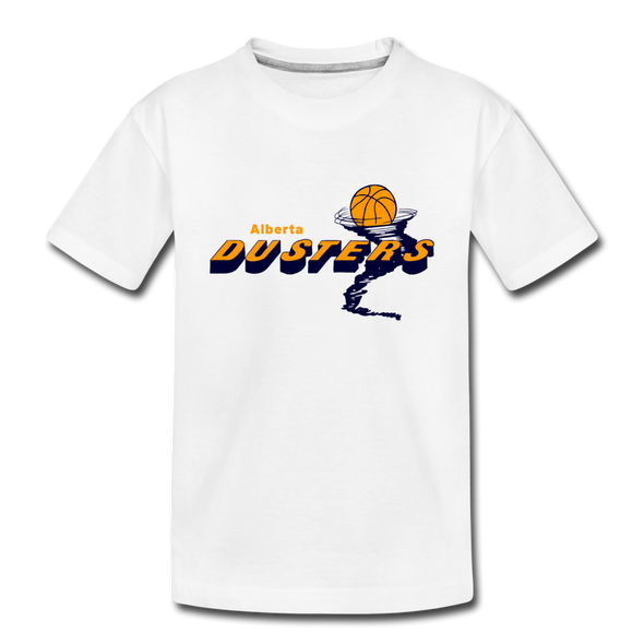 Alberta Dusters T-Shirt (Youth) - white