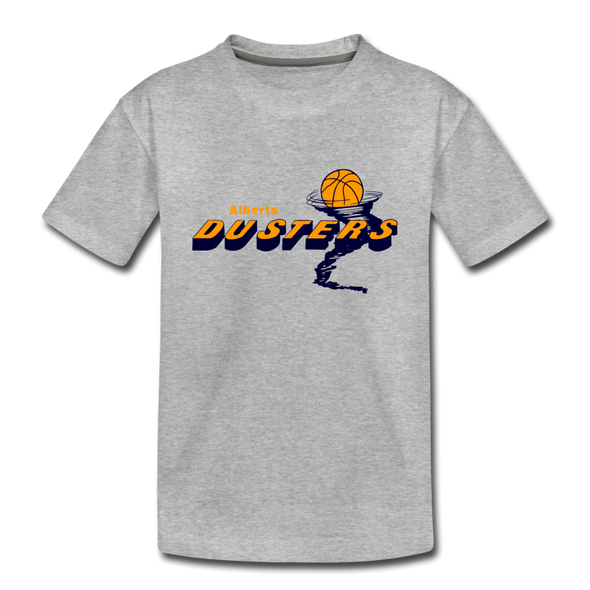 Alberta Dusters T-Shirt (Youth) - heather gray