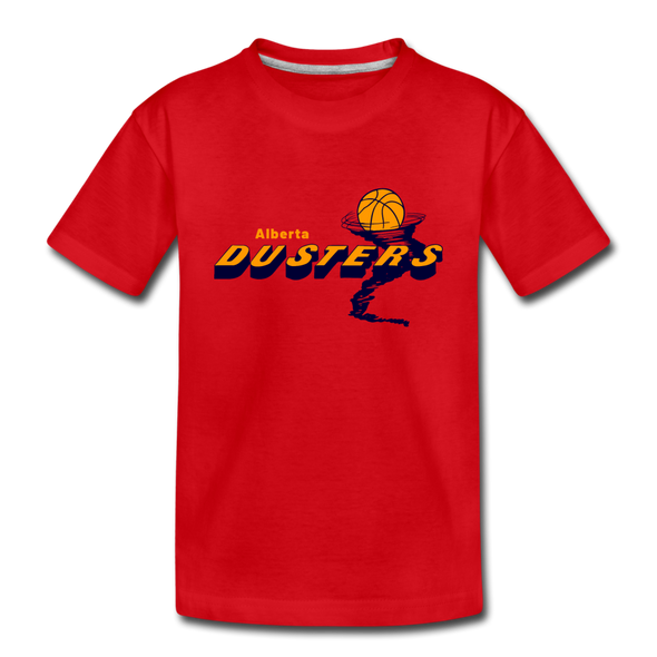 Alberta Dusters T-Shirt (Youth) - red