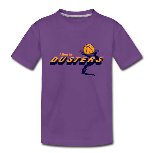 Alberta Dusters T-Shirt (Youth) - purple