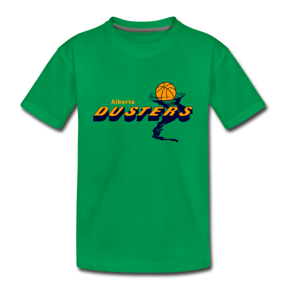 Alberta Dusters T-Shirt (Youth) - kelly green