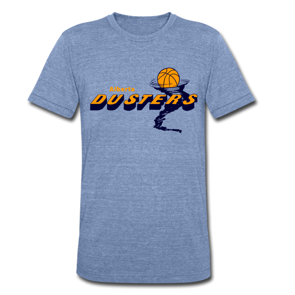 Alberta Dusters T-Shirt (Tri-Blend Super Light) - heather Blue