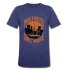 Baltimore Metros T-Shirt (Tri-Blend Super Light) - heather indigo