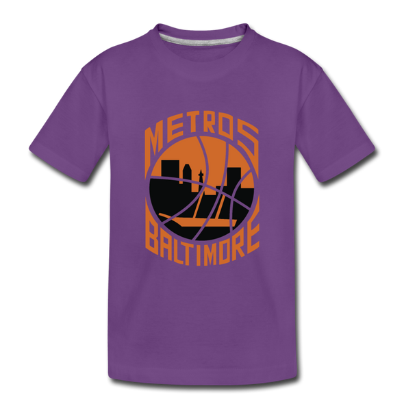 Baltimore Metros T-Shirt (Youth) - purple