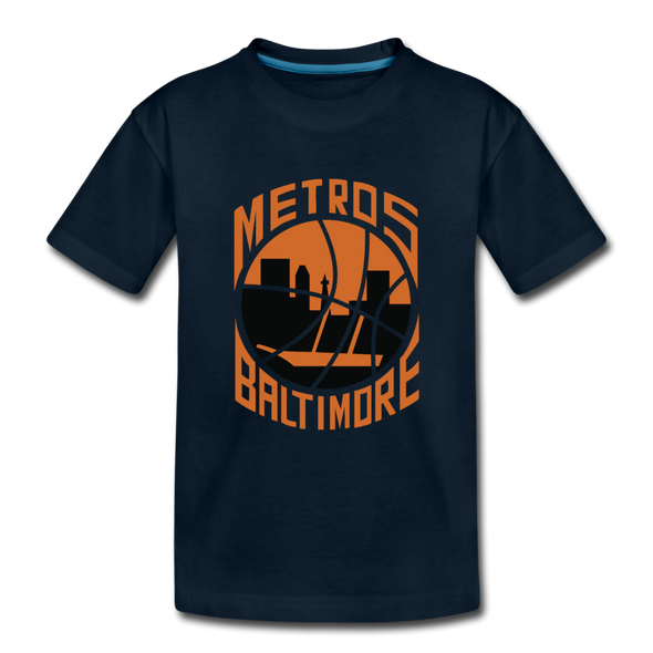 Baltimore Metros T-Shirt (Youth) - deep navy