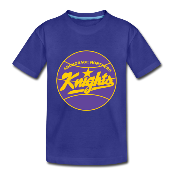 Anchorage Northern Knights T-Shirt (Youth) - royal blue