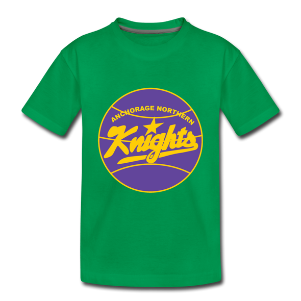 Anchorage Northern Knights T-Shirt (Youth) - kelly green