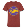 Anchorage Northern Knights T-Shirt (Tri-Blend Super Light) - heather cranberry
