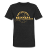Charleston Gunners T-Shirt (Tri-Blend Super Light) - heather black