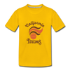 California Dreams T-Shirt (Youth) - sun yellow