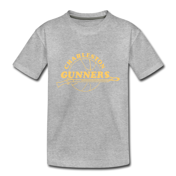 Charleston Gunners T-Shirt (Youth) - heather gray