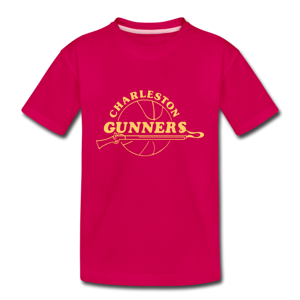 Charleston Gunners T-Shirt (Youth) - dark pink