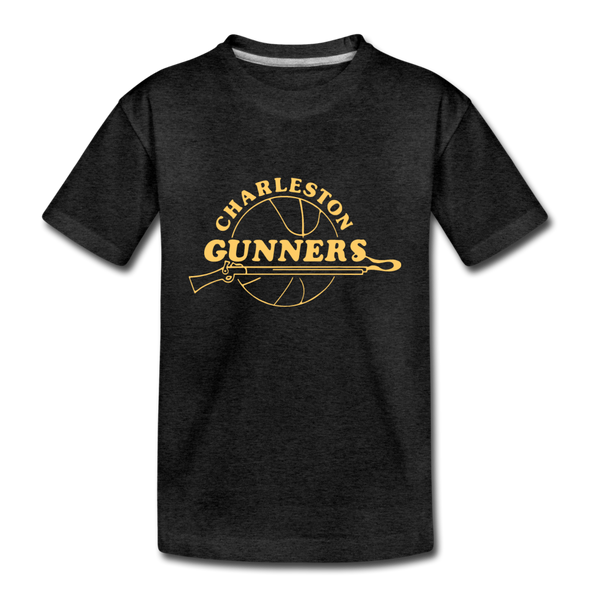 Charleston Gunners T-Shirt (Youth) - charcoal gray