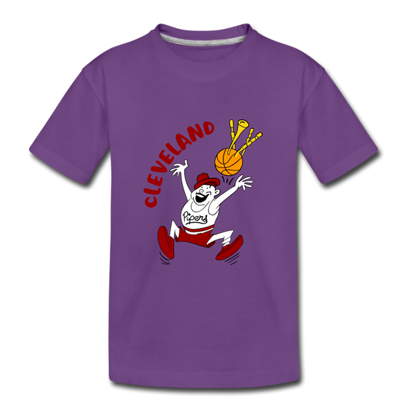 Cleveland Pipers T-Shirt (Youth) - purple