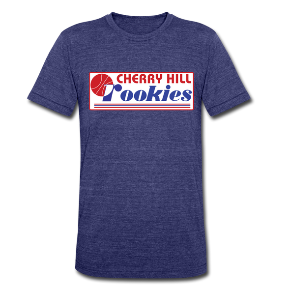Cherry Hill Rookies T-Shirt (Tri-Blend Super Light) - heather indigo