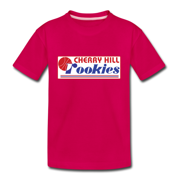 Cherry Hill Rookies T-Shirt (Youth) - dark pink