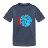 Chicago Hustle T-Shirt (Youth) - heather blue