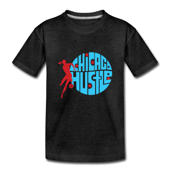 Chicago Hustle T-Shirt (Youth) - charcoal gray