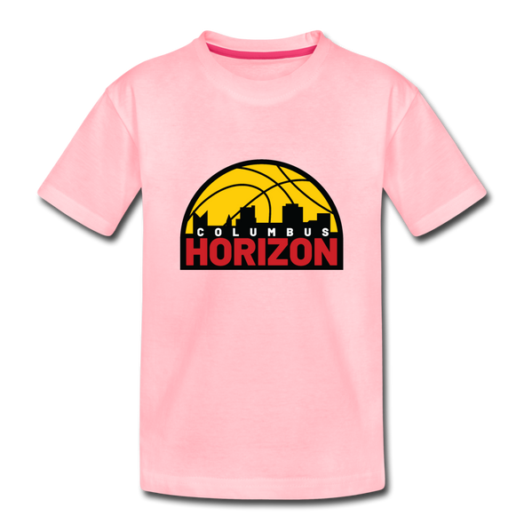 Columbus Horizon T-Shirt (Youth) - pink