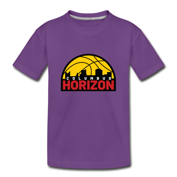 Columbus Horizon T-Shirt (Youth) - purple