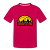 Columbus Horizon T-Shirt (Youth) - dark pink