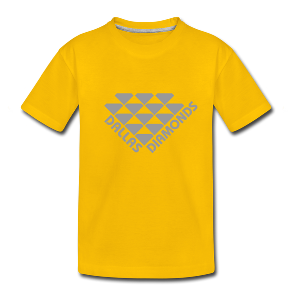 Dallas Diamonds T-Shirt (Youth) - sun yellow