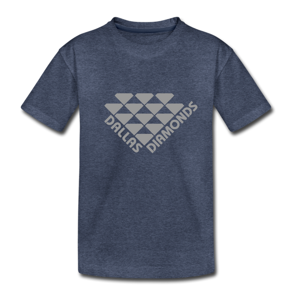 Dallas Diamonds T-Shirt (Youth) - heather blue