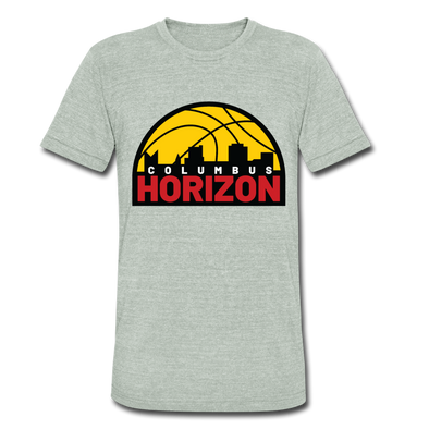 Columbus Horizon T-Shirt (Tri-Blend Super Light) - heather gray