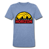 Columbus Horizon T-Shirt (Tri-Blend Super Light) - heather Blue
