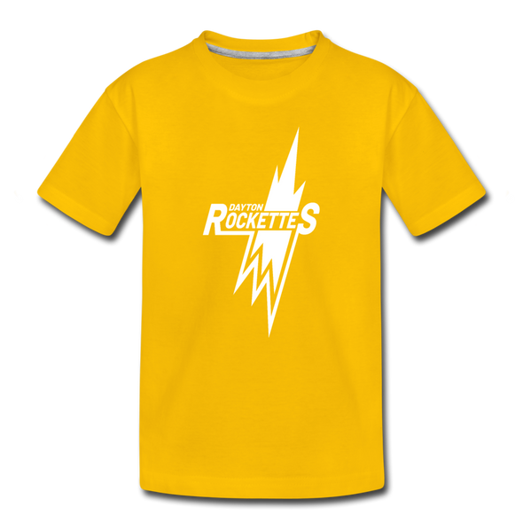 Dayton Rockettes T-Shirt (Youth) - sun yellow